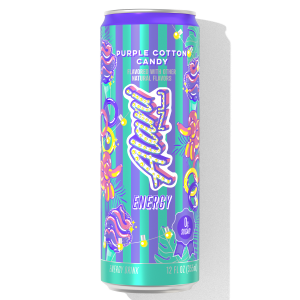 energy drink - purple cotton candy