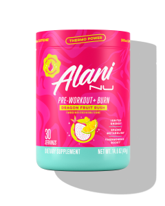 pre-workout+ burn - dragon fruit rush